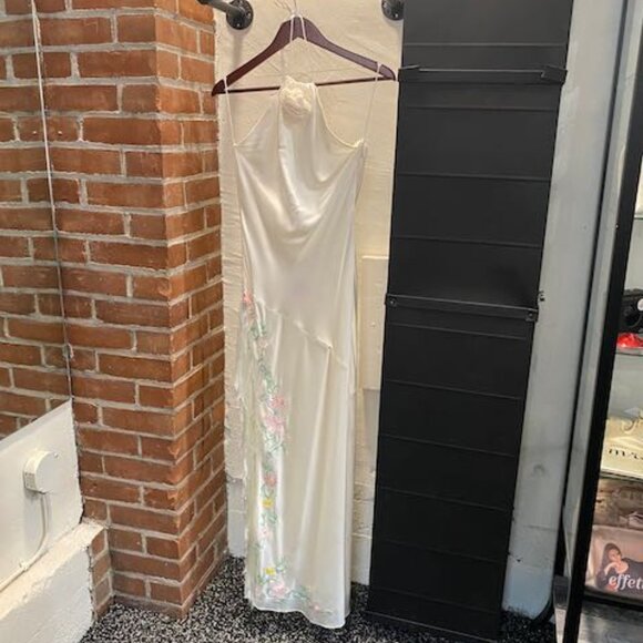 Tina Embroidered Maxi Dress - Picture 1 of 12